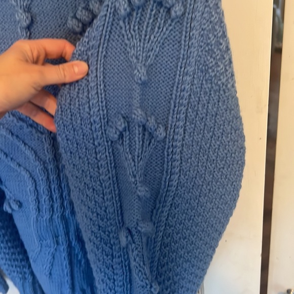 RARE Vintage Mary Smith design 100% wool knit Irish sweater - Picture 4 of 5